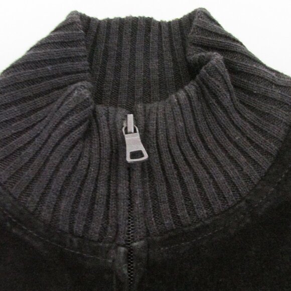 Crazy Horse Men's Suede/Knit Jacket Size Medium - Picture 3 of 5